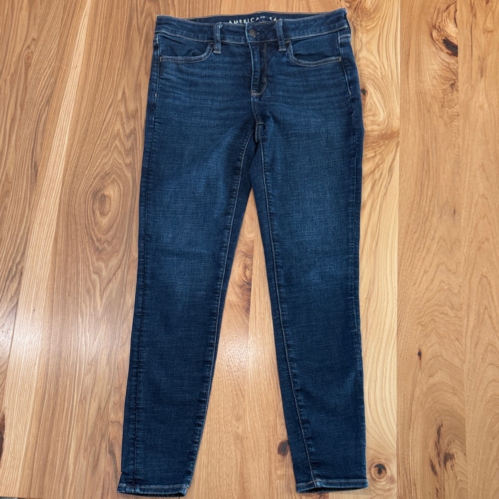 American Eagle Outfitters Navy Skinny Jeggin Jeans